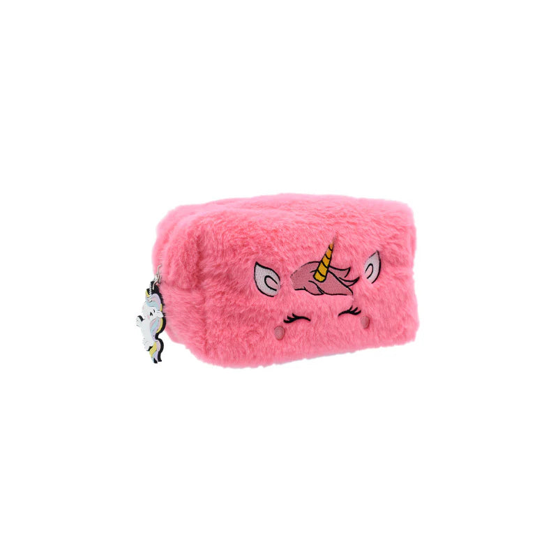 Take Care Unicorn Plush Pouch and Charm Take Care Yallatoys