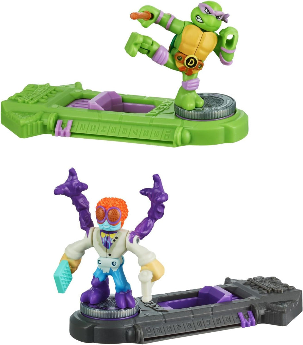 TMNT Donatello vs Baxter set