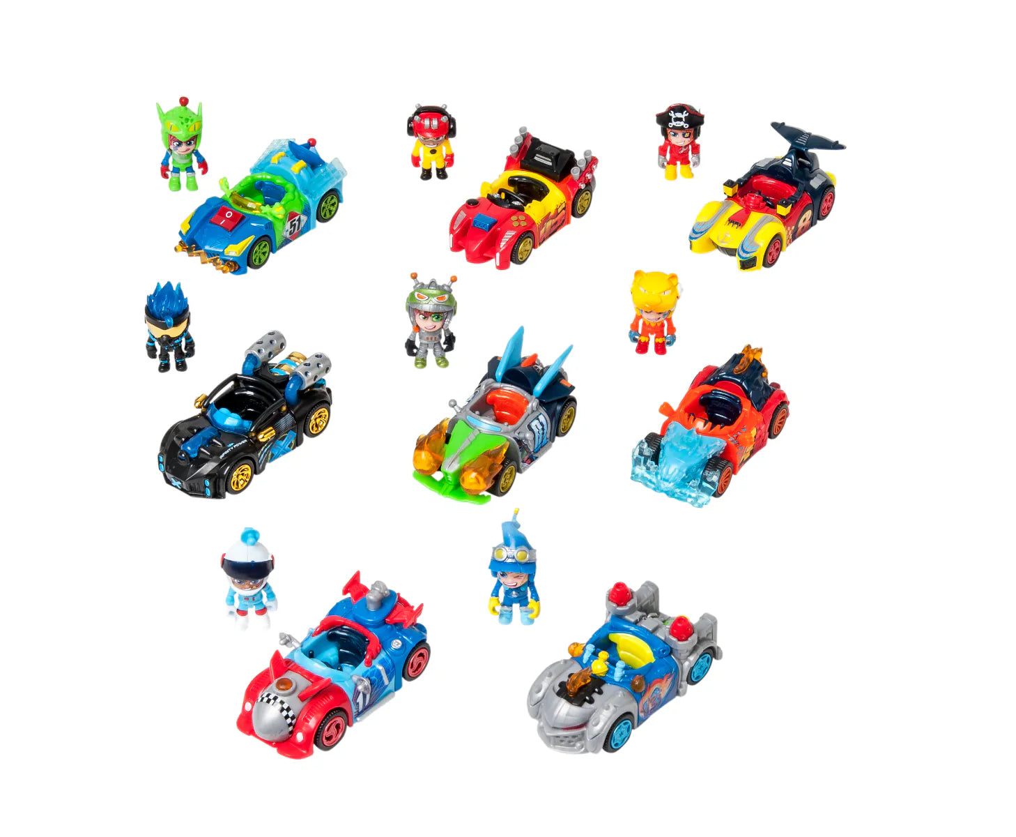 T-Racers Series 1 Surprise Collectible Mix and Match Cars Assorted