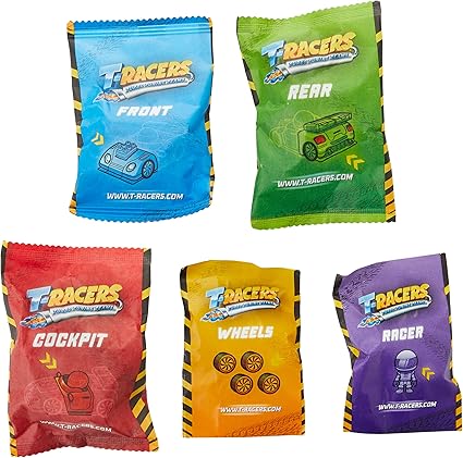 T-Racers Series 1 Surprise Collectible Mix and Match Cars Assorted