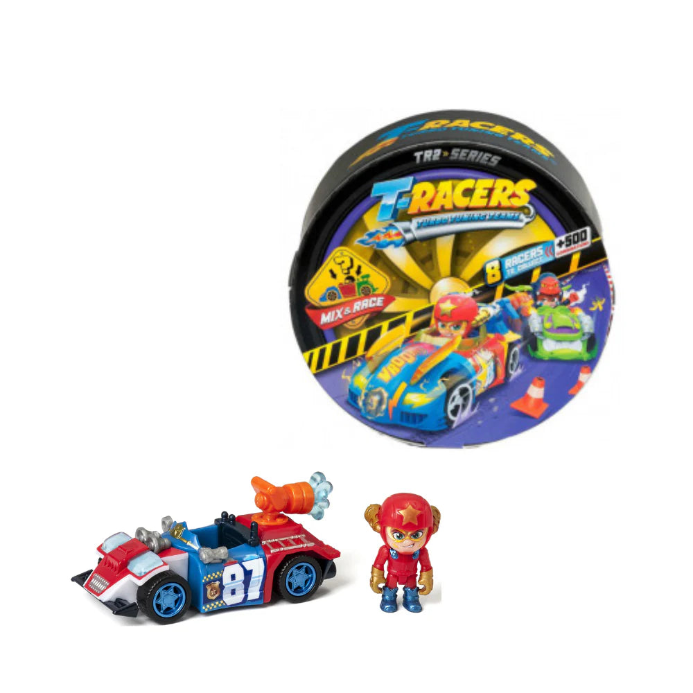 T-Racers Series 2 Surprise Collectible Mix and Match Cars Assorted