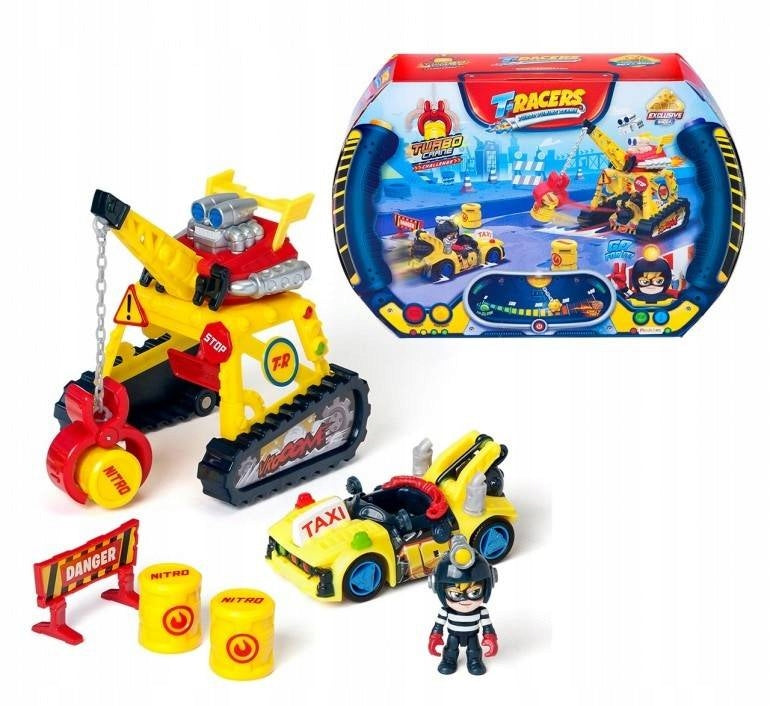 T-Racers Playset Turbo Crane