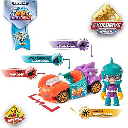 T-Racers Pirate Shark Ship Playset