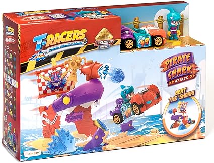 T-Racers Pirate Shark Ship Playset