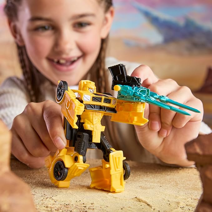 Transformers Cyberworld Armored Cyber Changers Bumblebee 4-Inch