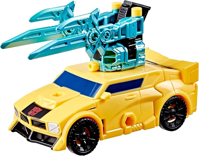 Transformers Cyberworld Armored Cyber Changers Bumblebee 4-Inch