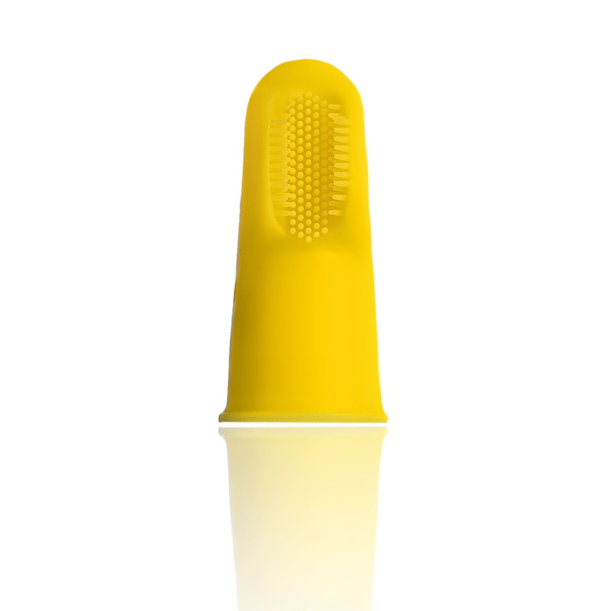 Tinycrawl Tri Bristle Finger Brush 3 Sided Silicone Finger Brush And Tongue Scraper Tiny Crawl Yallatoys