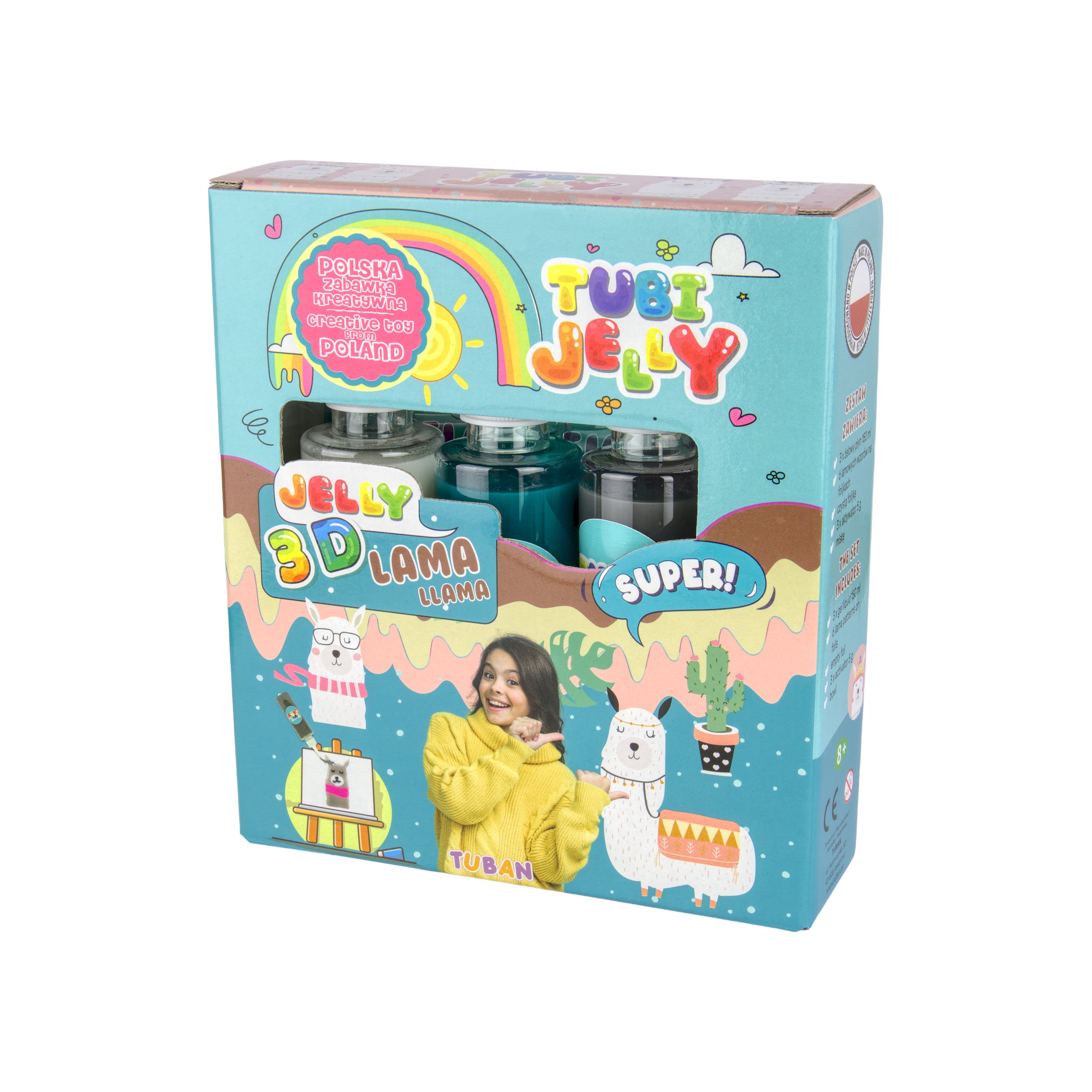 Tuban Tubi Jelly Set 3 Colors Llama Tuban Yallatoys
