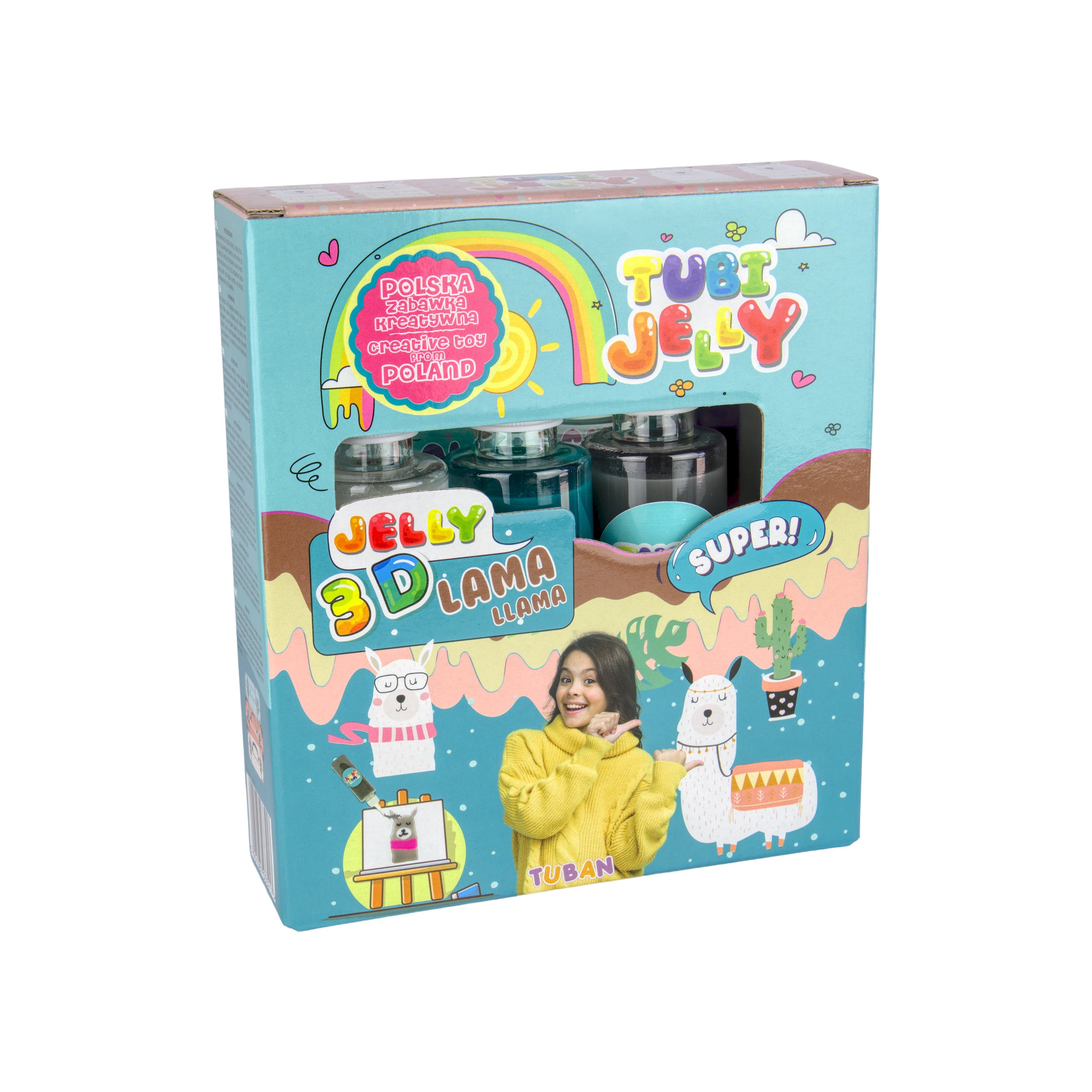 Tuban Tubi Jelly Set 3 Colors Llama Tuban Yallatoys