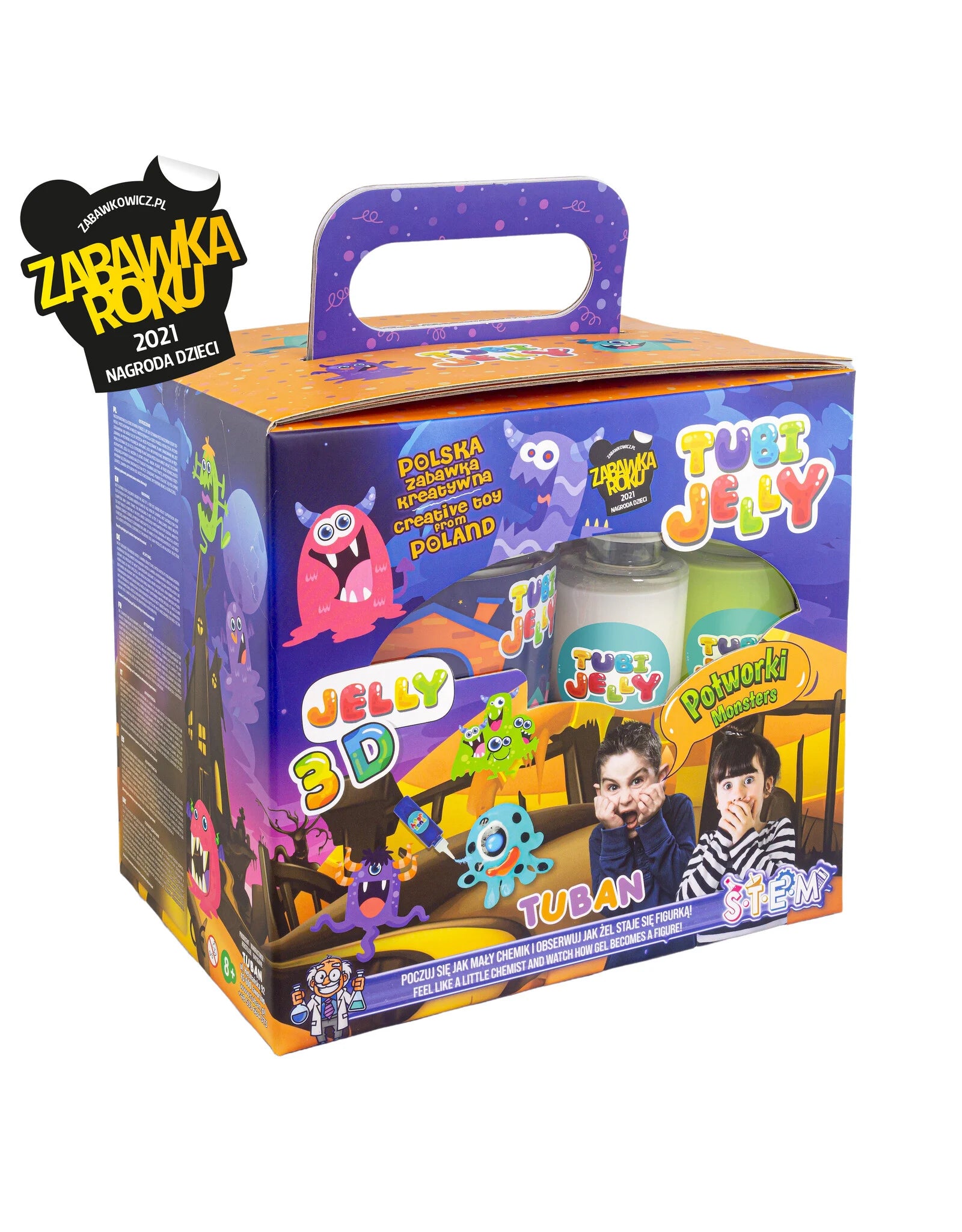 Tuban Jelly 3D Monster Aquarium Monsters Tuban Yallatoys