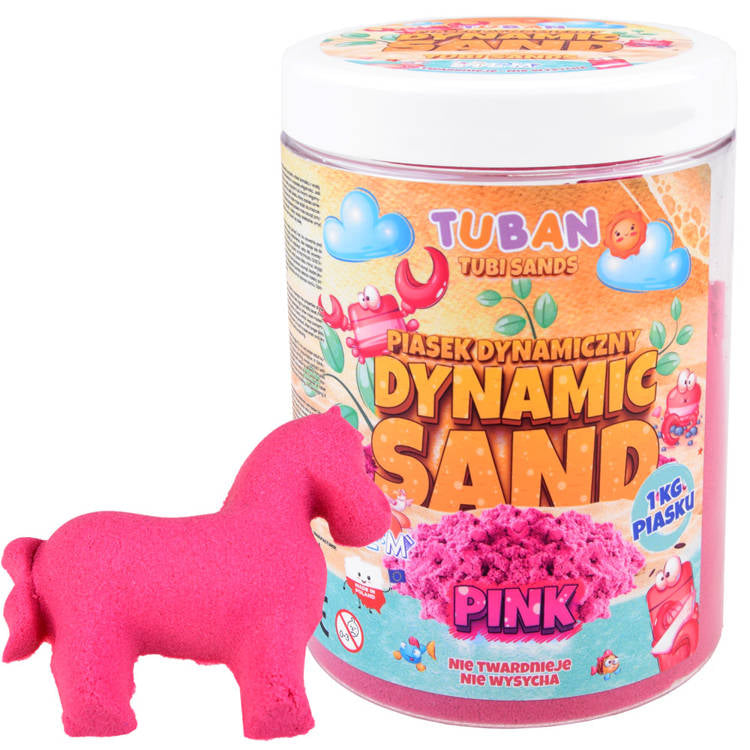 Tuban Dynamic Sand Pink 1 kg Tuban Yallatoys