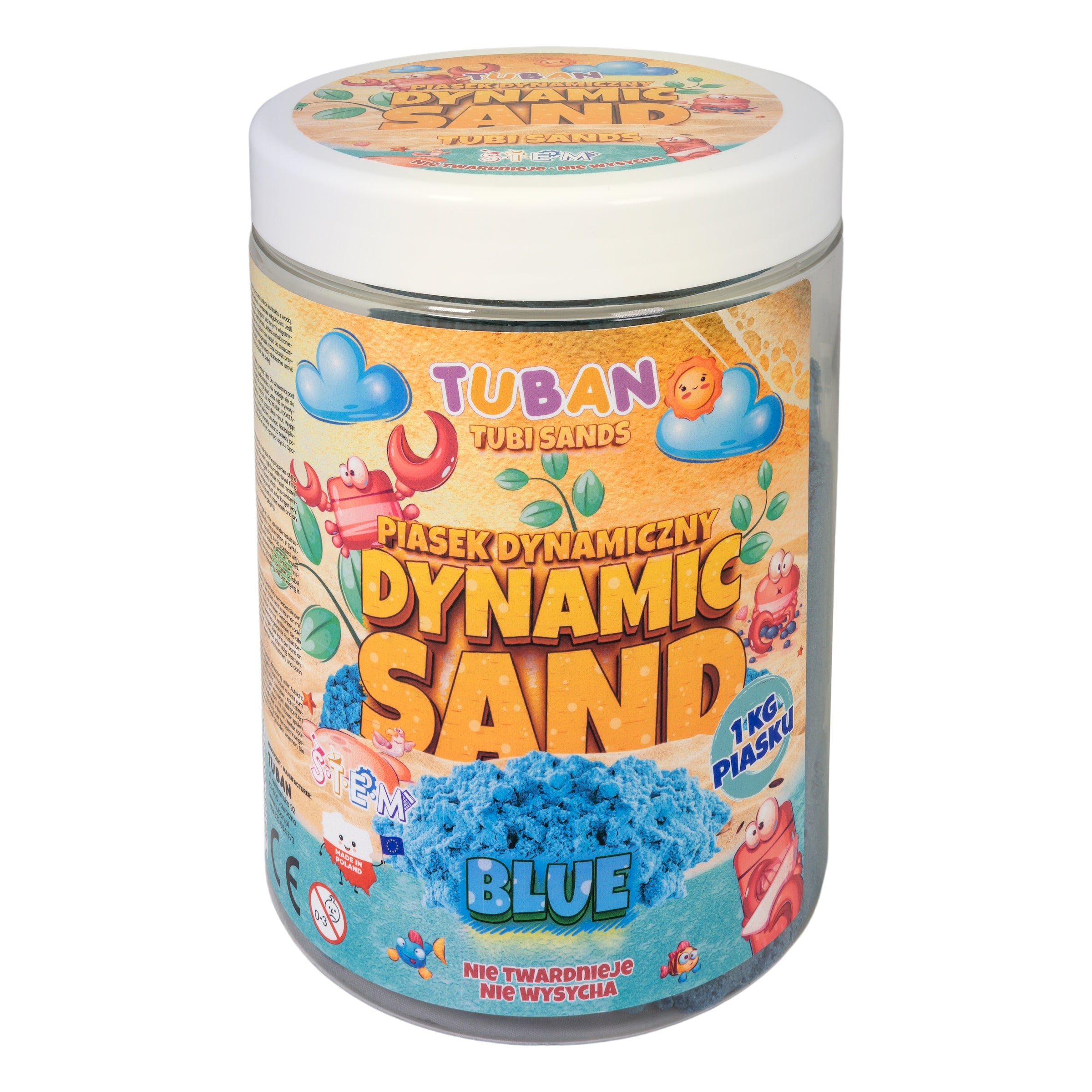 Tuban Dynamic Sand Blue 1 kg Tuban Yallatoys