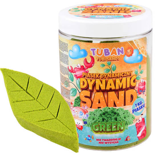 Tuban Dynamic Sand Green 1 kg Tuban Yallatoys
