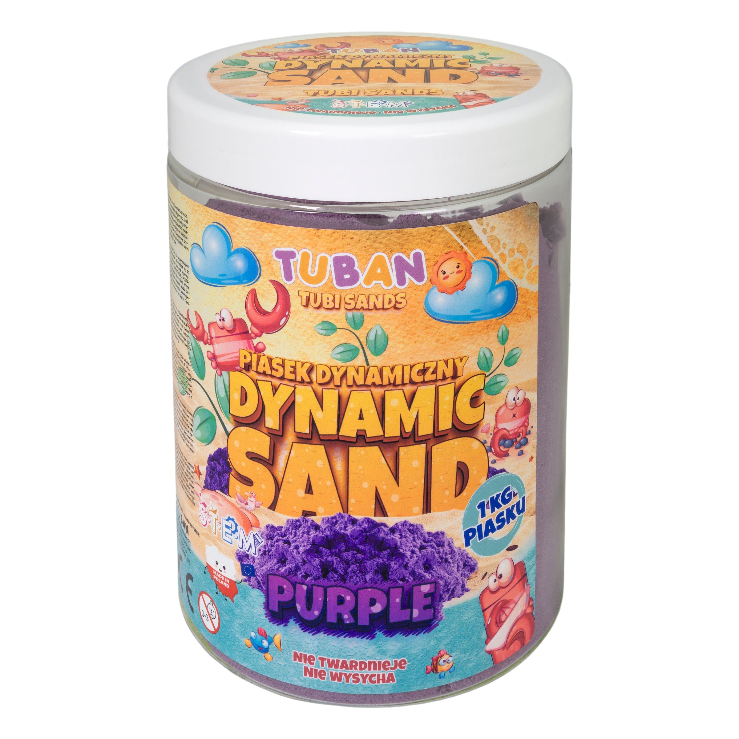Tuban Dynamic Sand Purple 1 kg Tuban Yallatoys