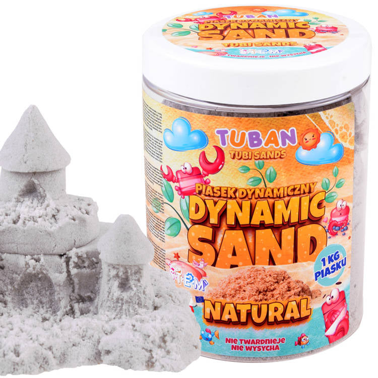 Tuban Dynamic Sand Natural 1 kg Tuban Yallatoys