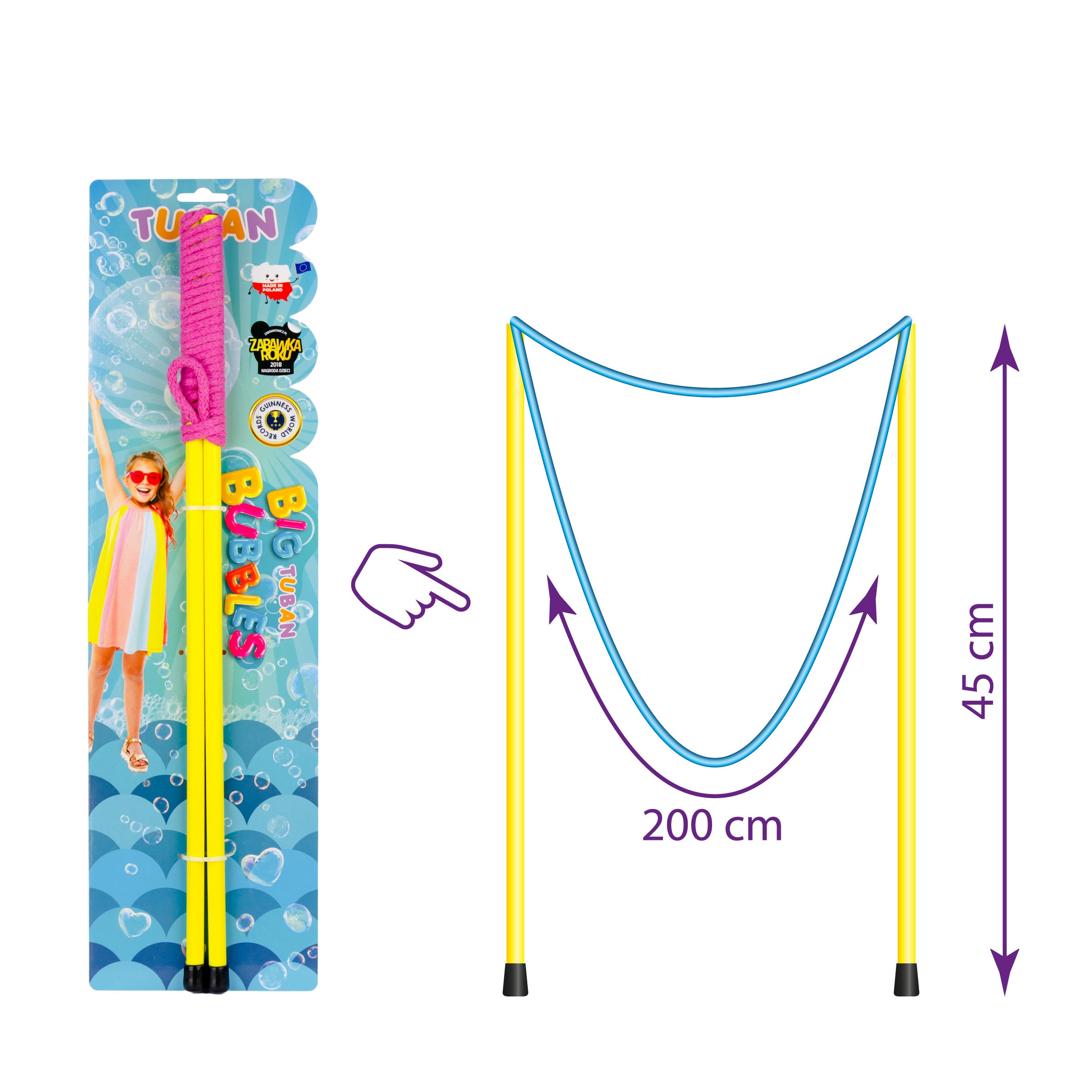 Tuban Giant Bubble Wand Tuban Yallatoys