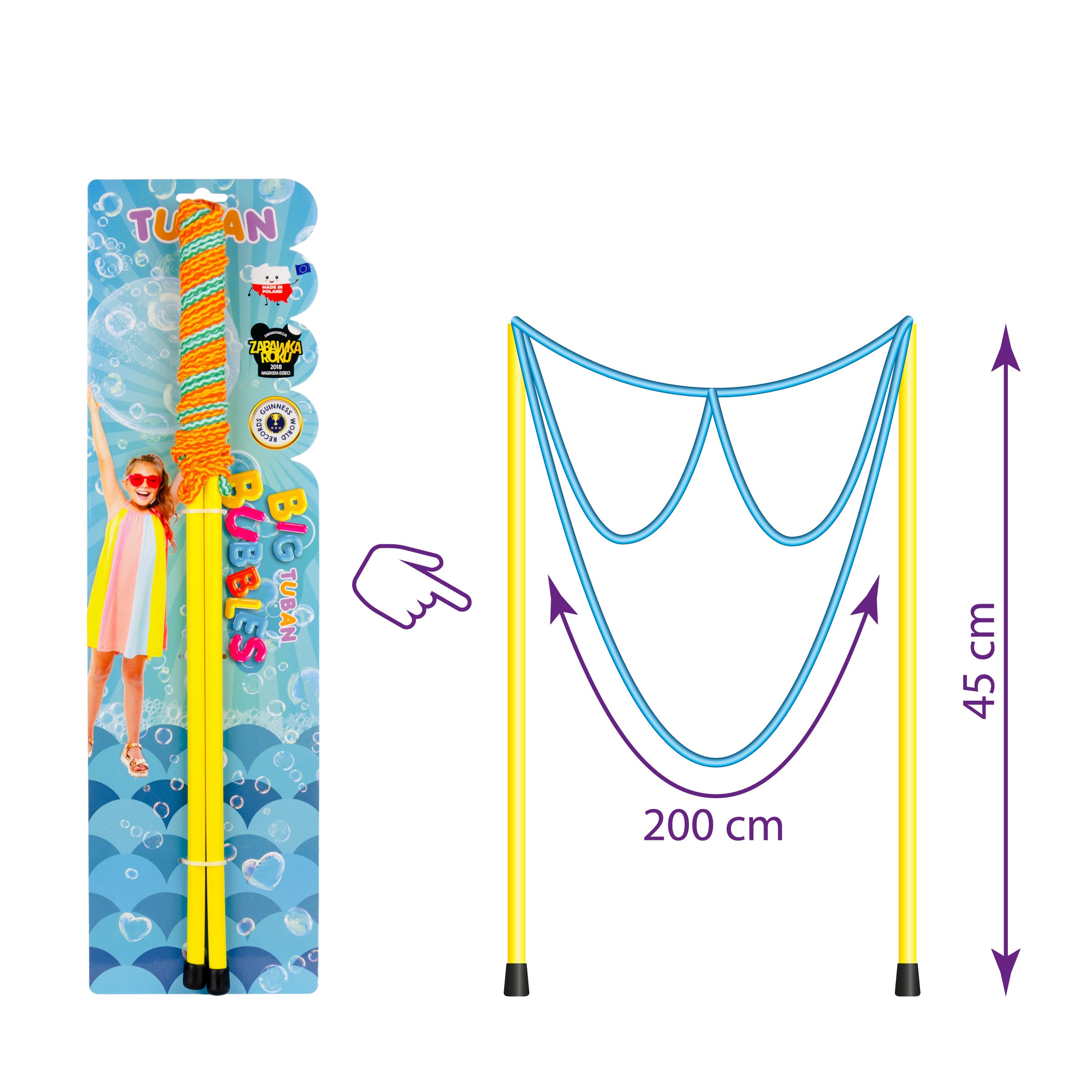 Tuban Giant Bubble Wand Glasses Tuban Yallatoys