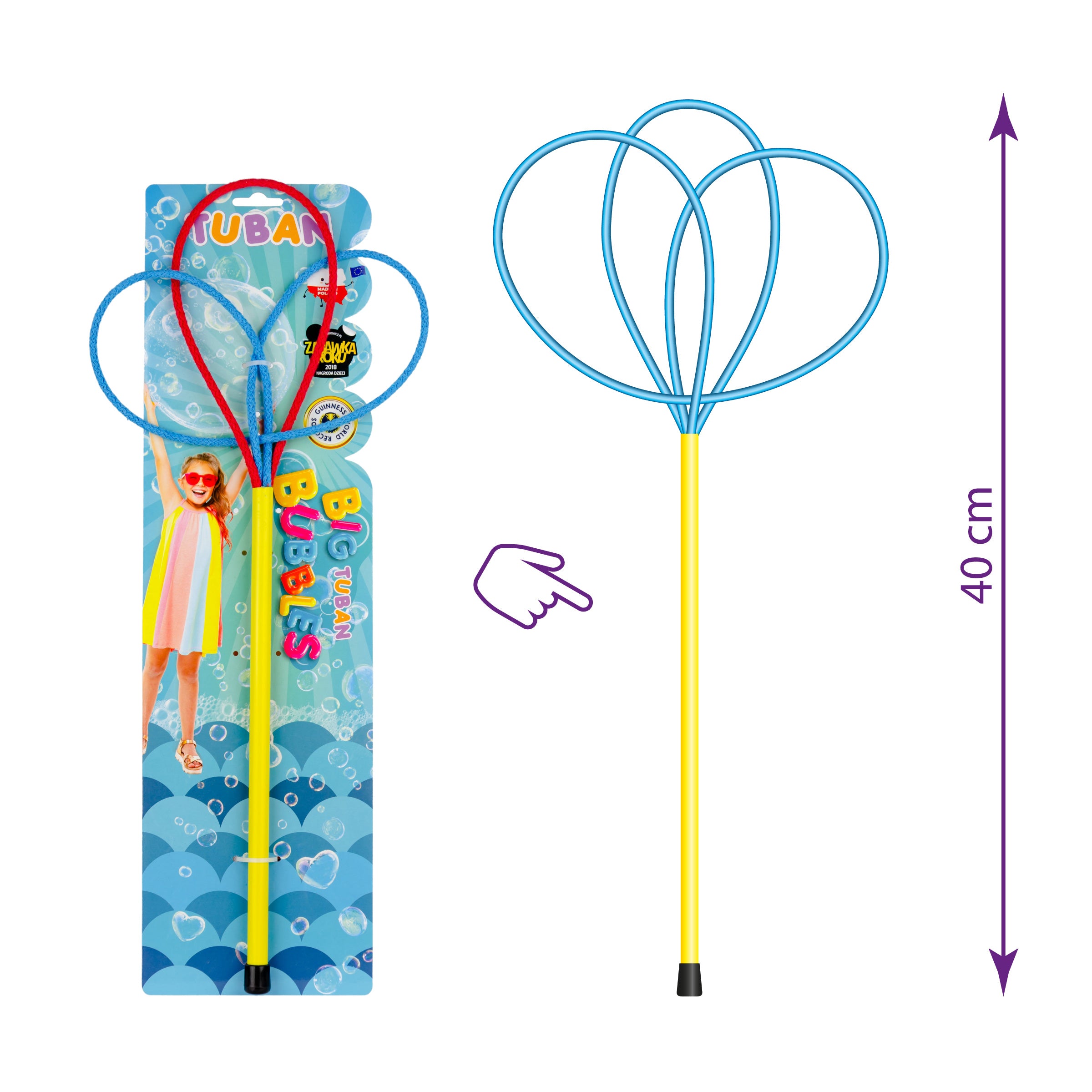 Tuban Soap Bubble Ring Pro Multi Butterfly Tuban Yallatoys