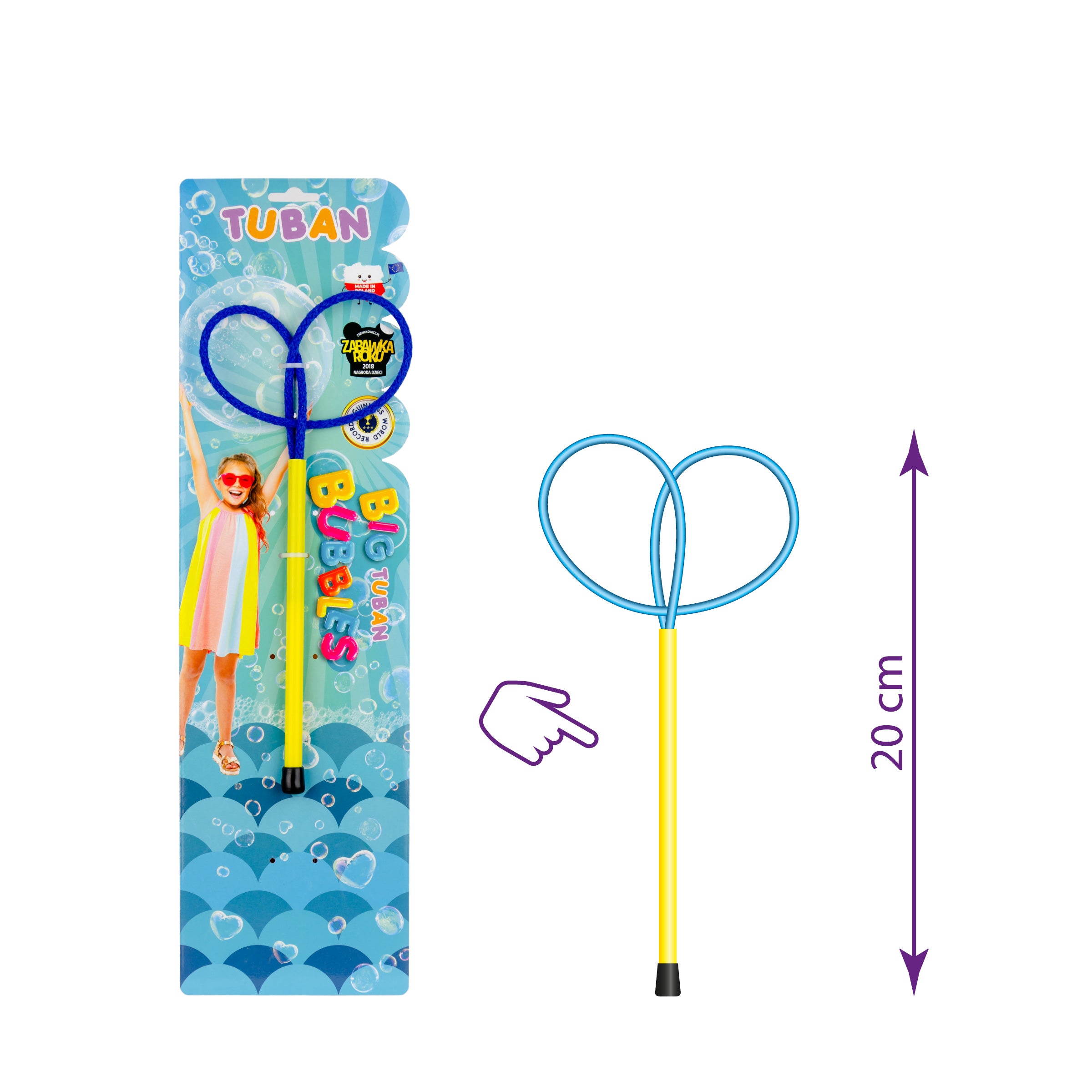 Tuban Soap Bubble Ring Mini Butterfly Tuban Yallatoys