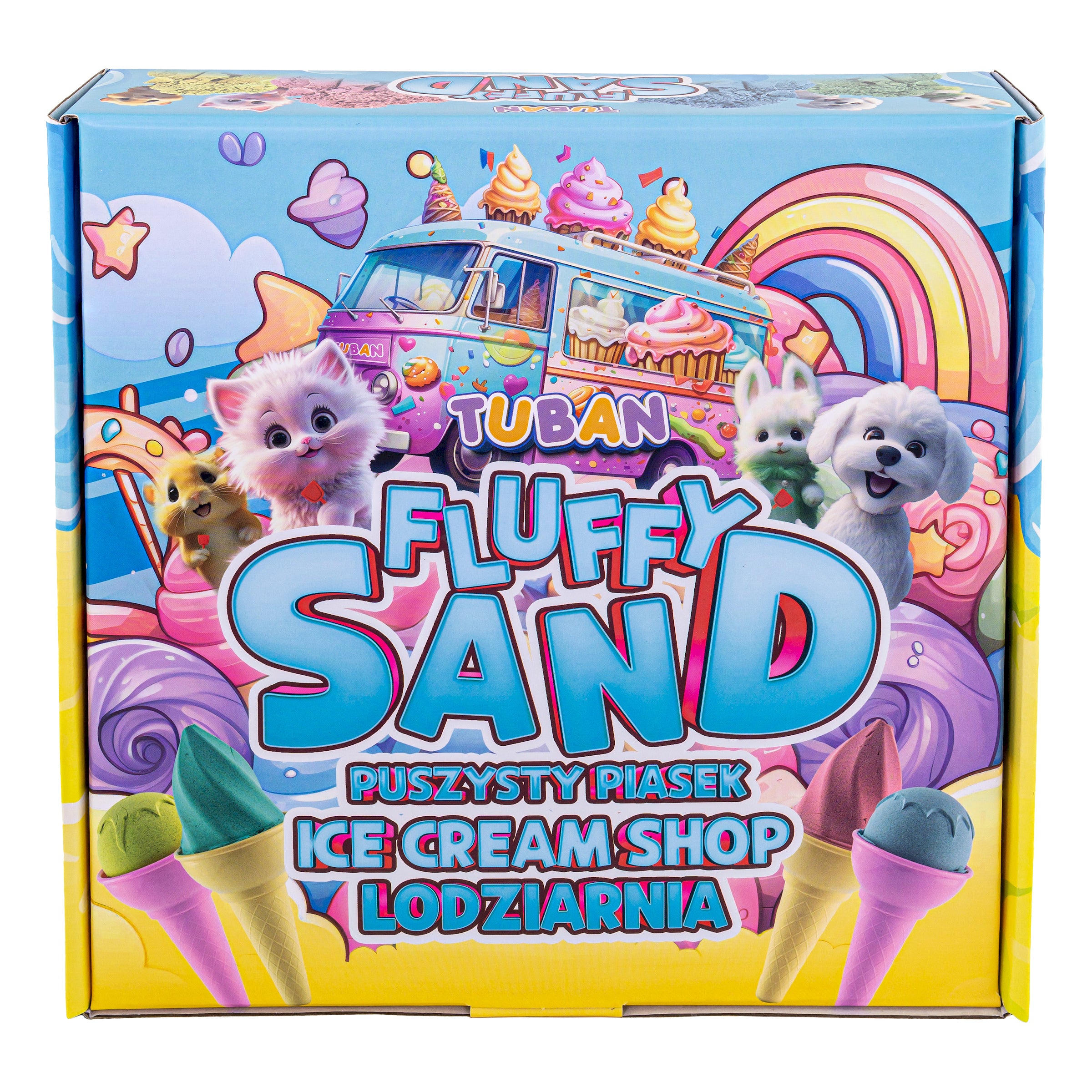 Tuban Set Fluffy Sand Ice Cream Shop Tuban Yallatoys