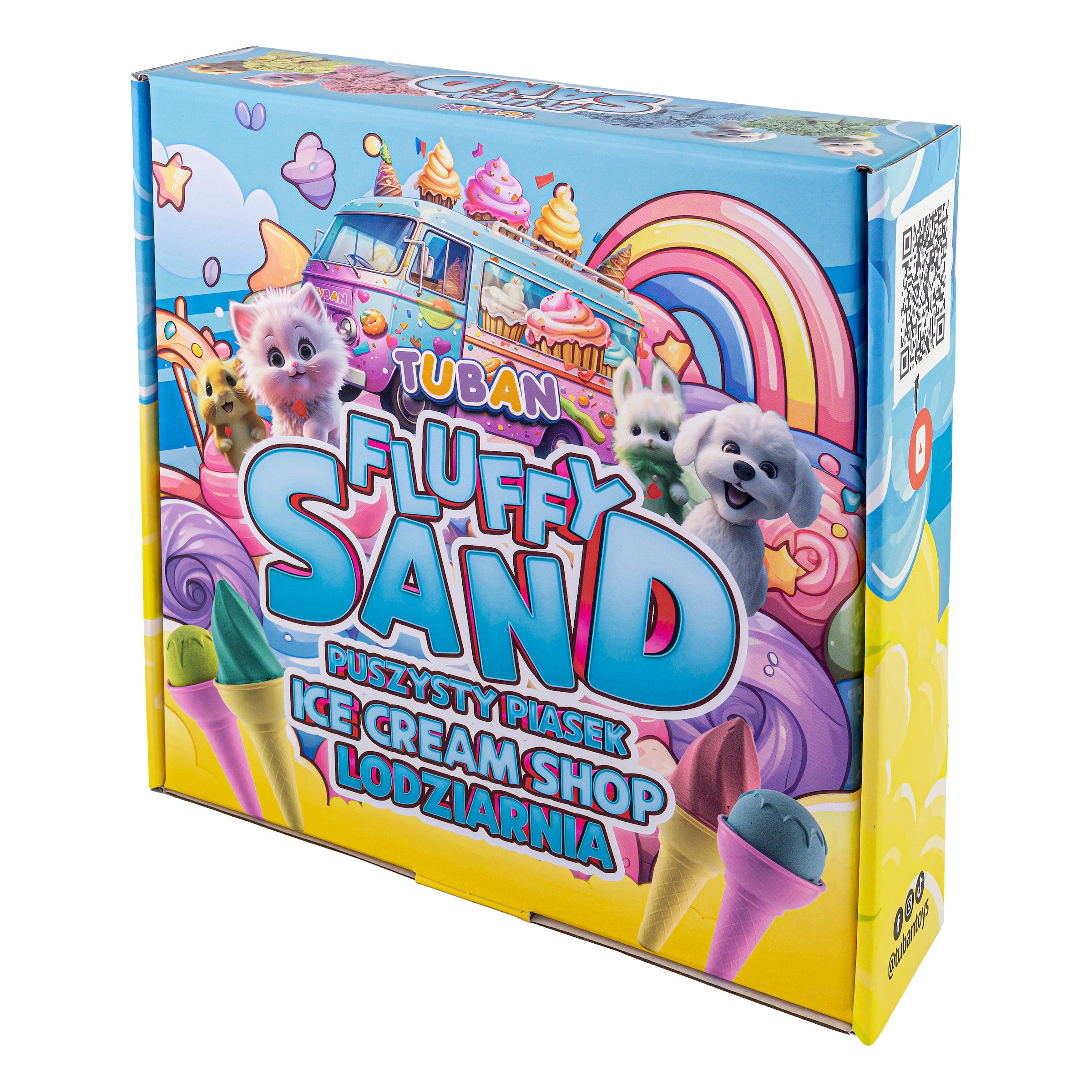 Tuban Set Fluffy Sand Ice Cream Shop Tuban Yallatoys