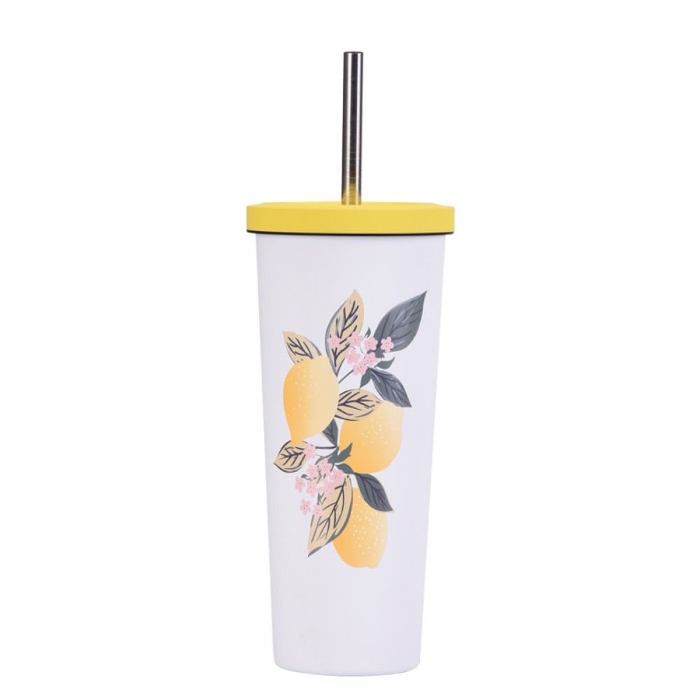 Tyeso Design Tumbler with Straw 830ml