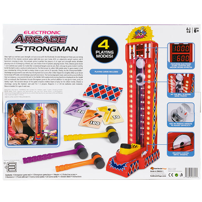 Tabletop Strongman Arcade Carnival Game