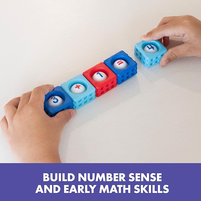 Tactile Math Number Building Bricks