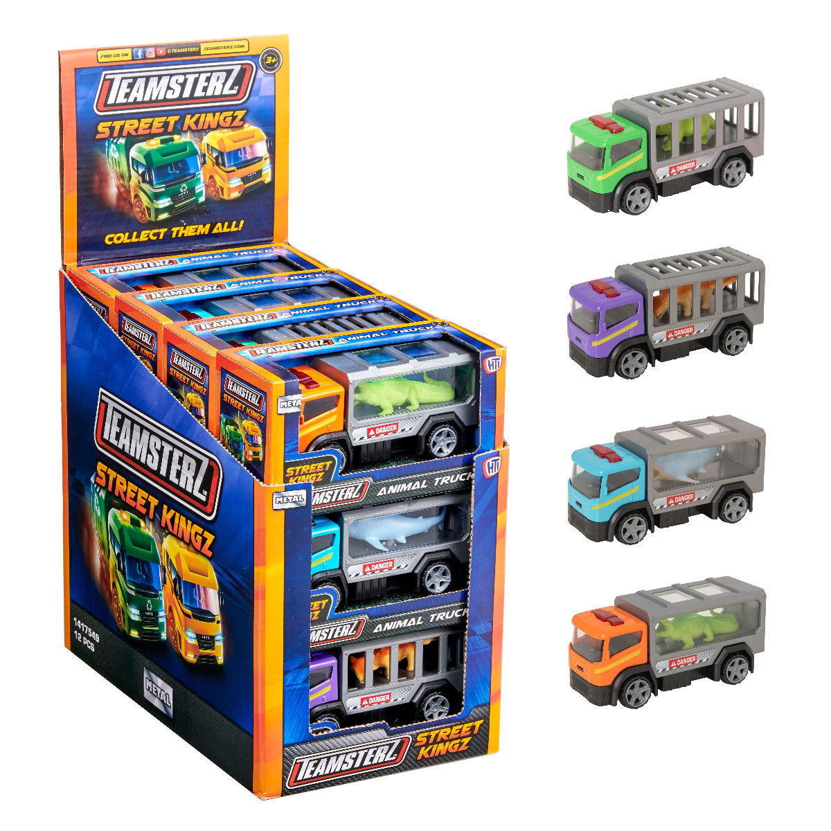 Teamsterz animal truck toy