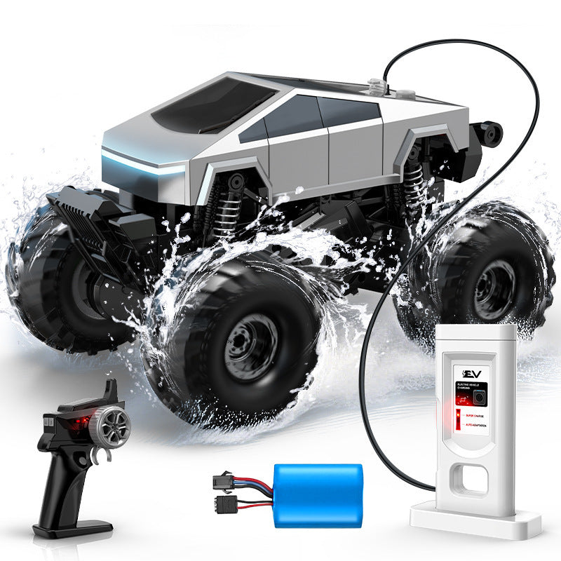 Tesla amphibious RC truck