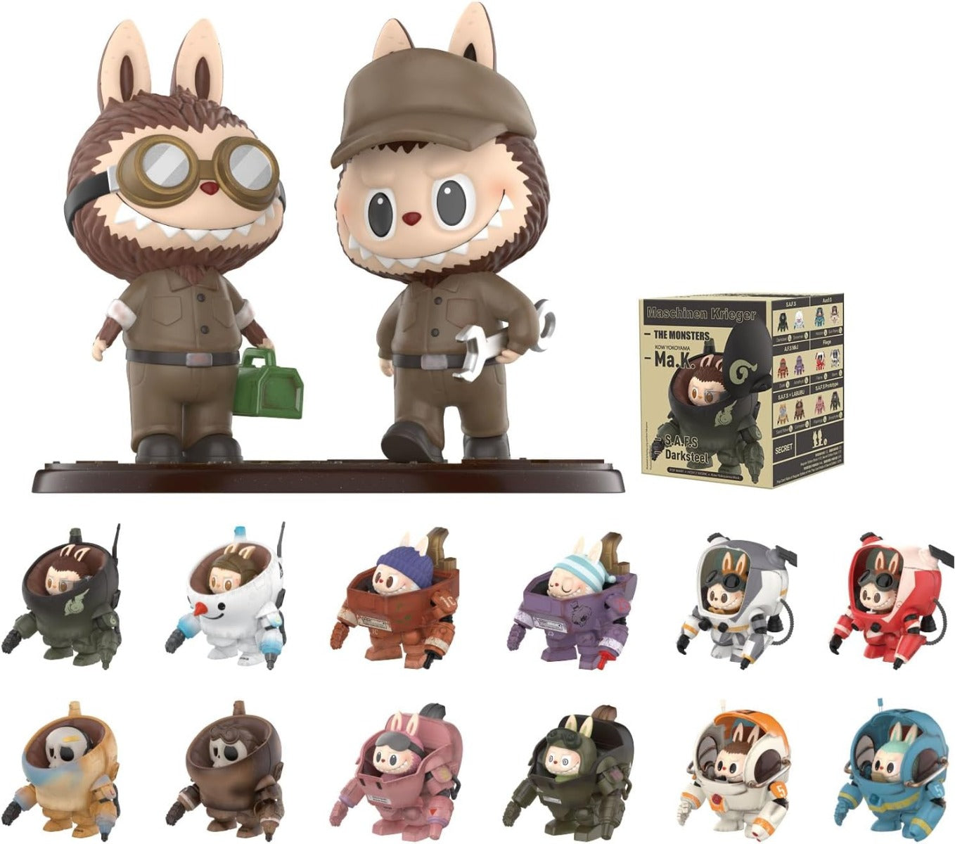 The Monsters Ma.K. Series Packaging