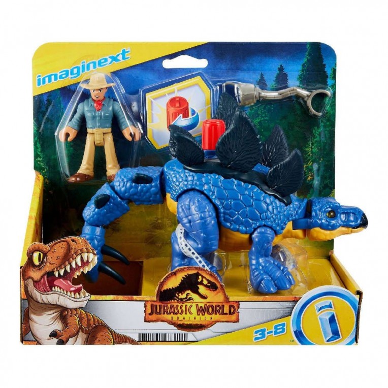 Thrashing Dinosaur Figure Packaging View