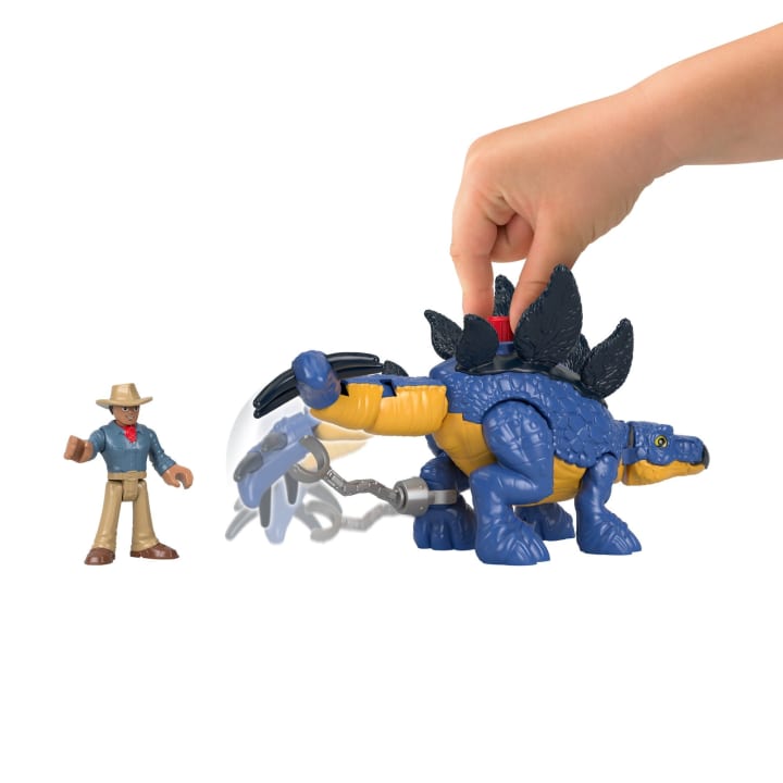 Thrashing Motion Dinosaur Toy Front