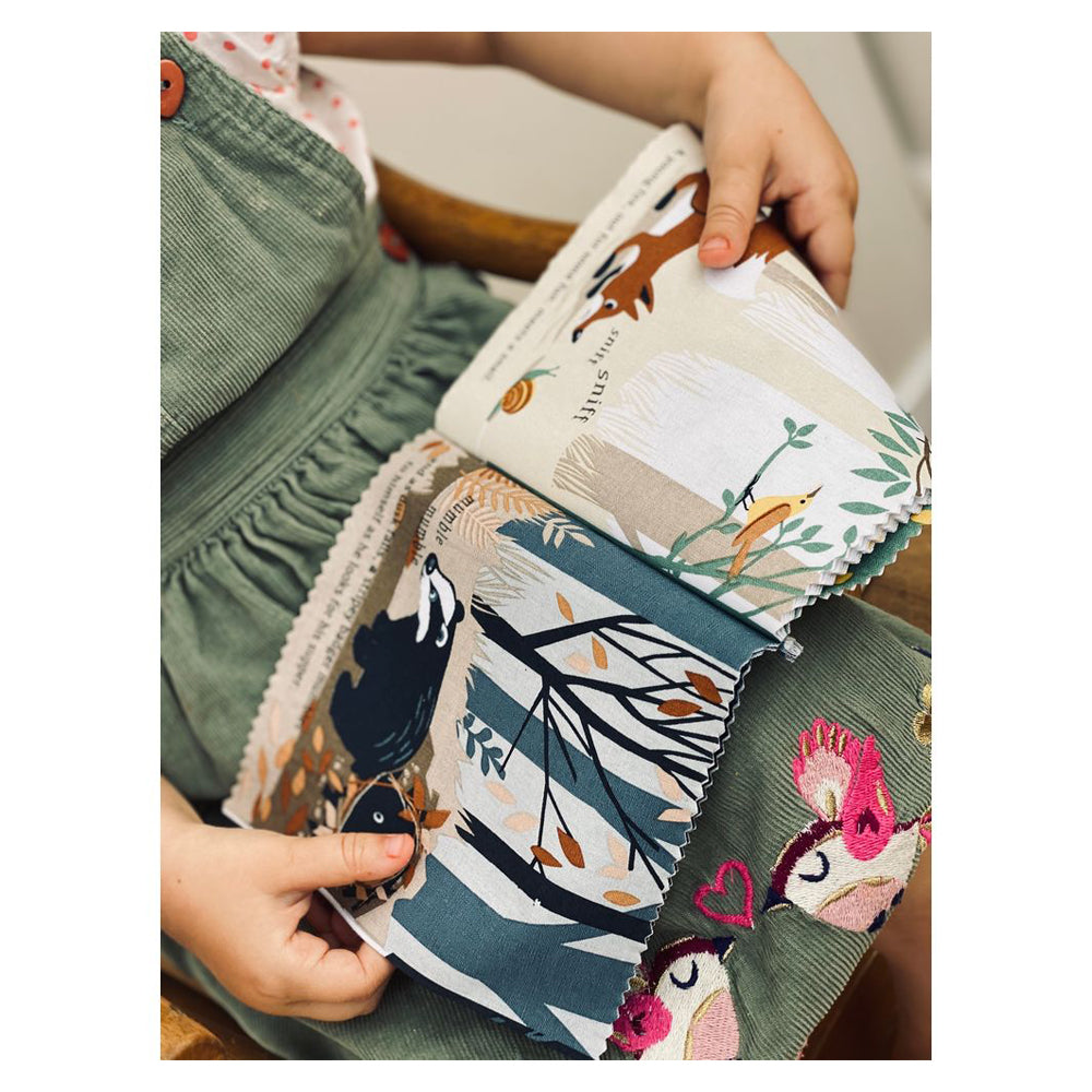 ThreadBear Design Woodland Hush cloth book
