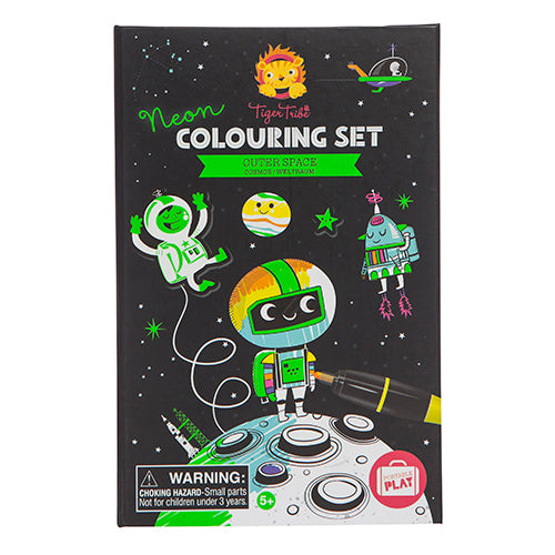 Tiger Tribe Neon Outer Space activity kit