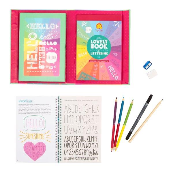 Tiger Tribe creative lettering activity book