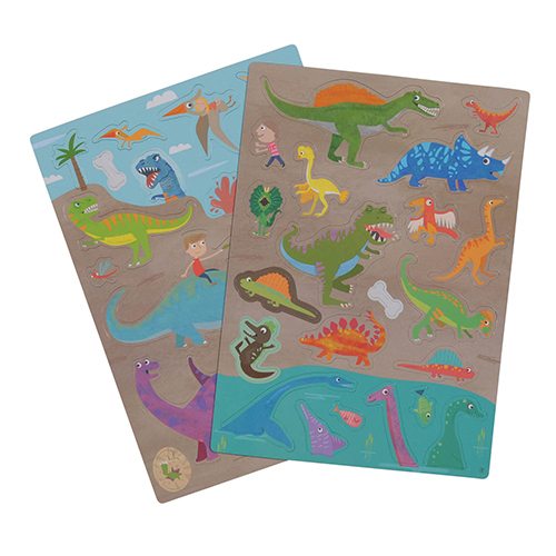 Tiger Tribe magnetic Dinosaur activity set