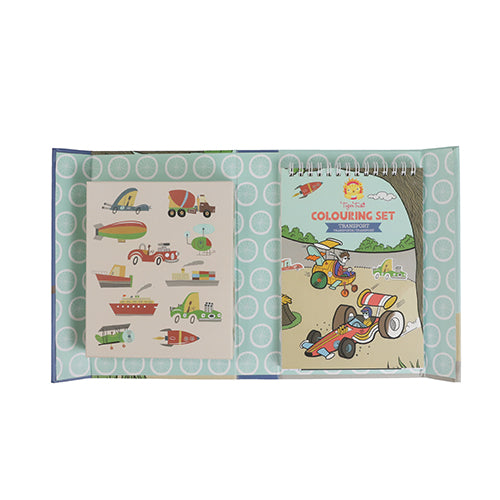Tiger Tribe reusable sticker set Dinosaurs