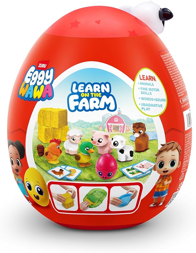 Toddler Cognitive Skill Animal Discovery Egg