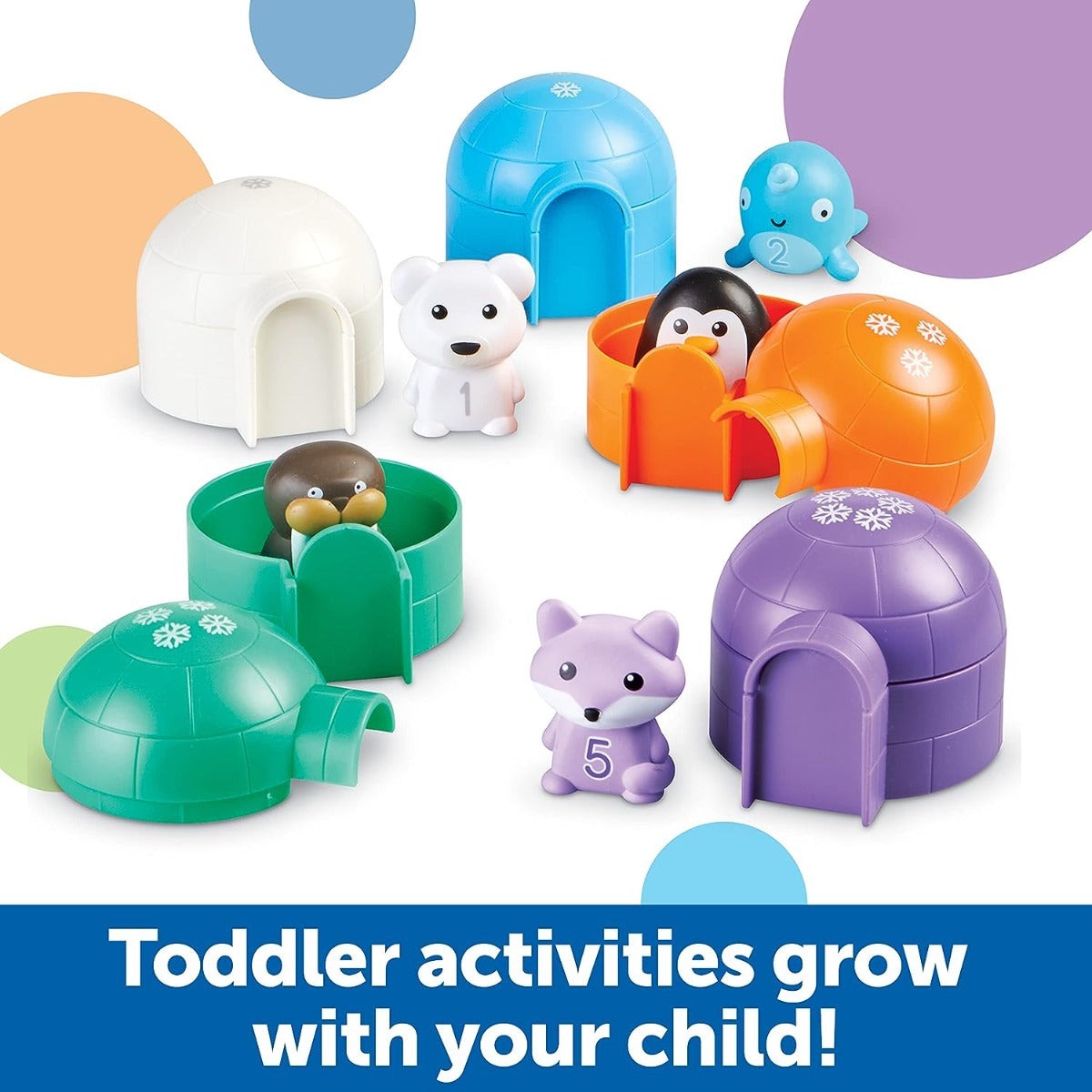 Toddler Fine Motor Skill Polar Discovery Set