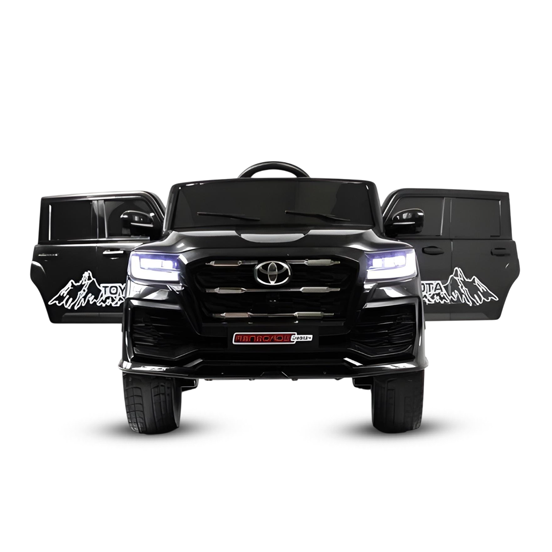 Toyota Land Cruiser Black electric toy