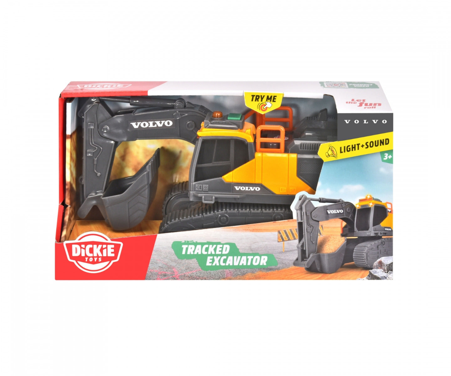 Tracked Excavator Construction Toy