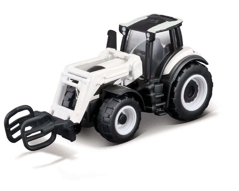 Tractor with loader white