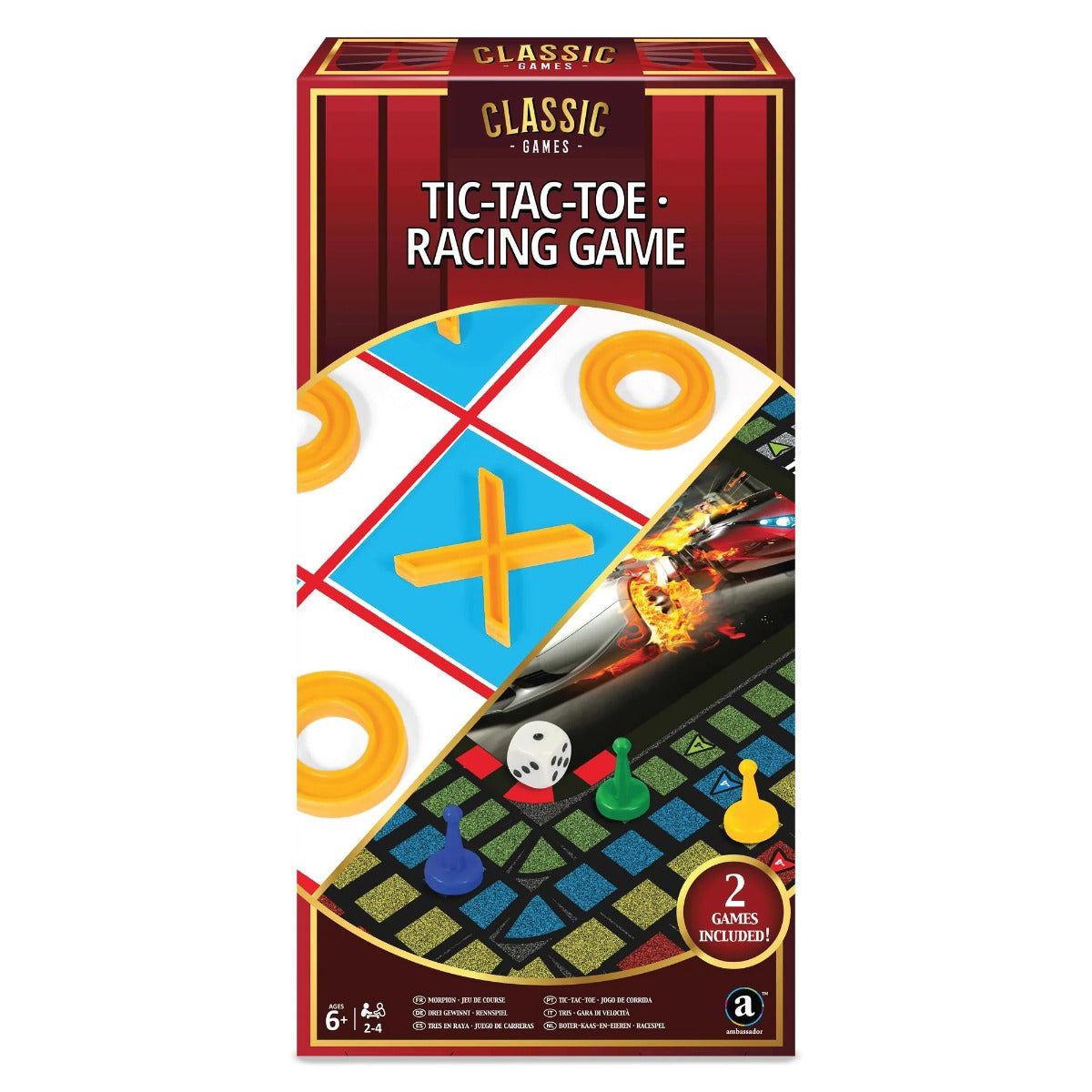 Traditional Two Player Racing Game