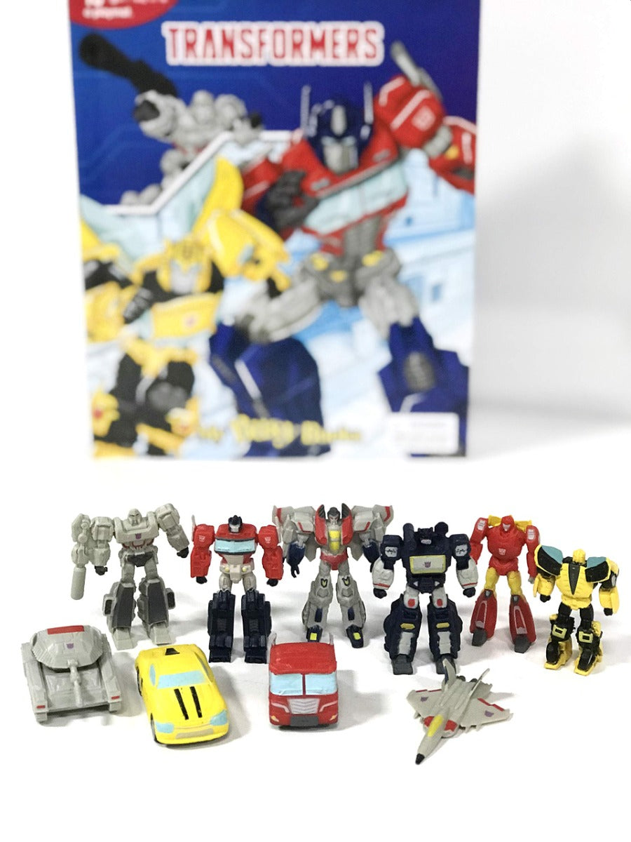 Transformers My Busy Book figurines