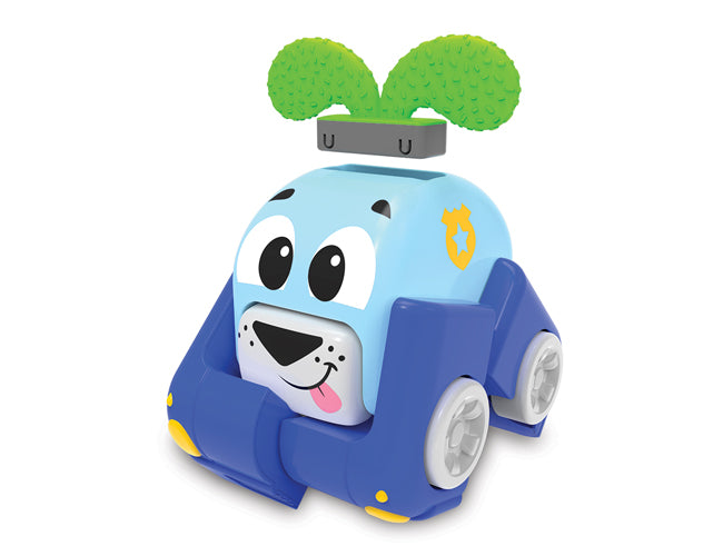 Transforming Speedy Pup Vehicle Toy Layout