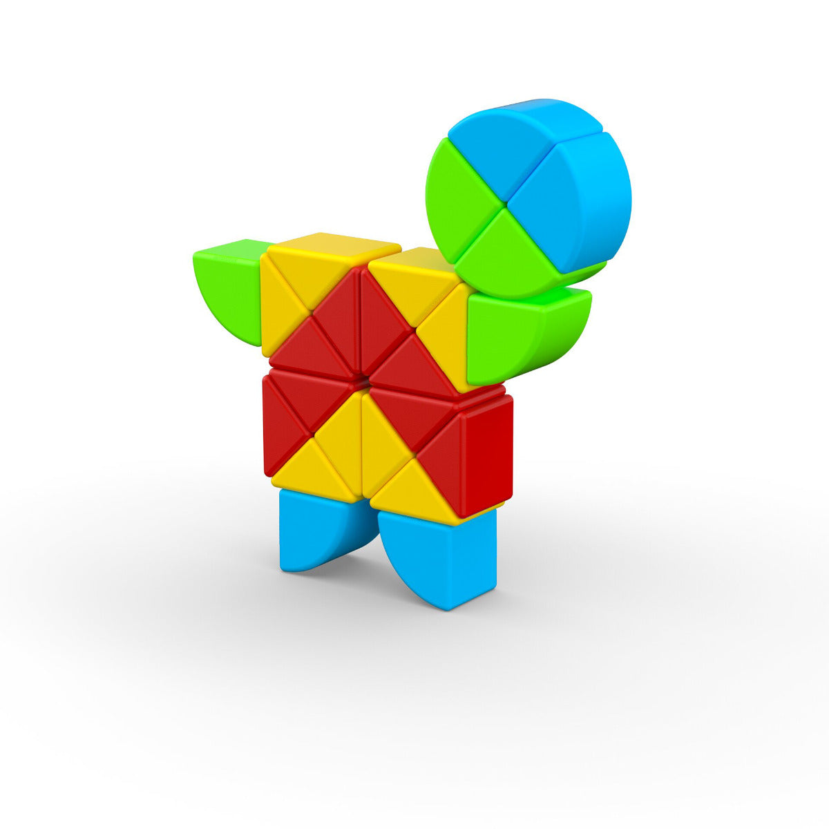 Transparent Magnetic Building Cube Set