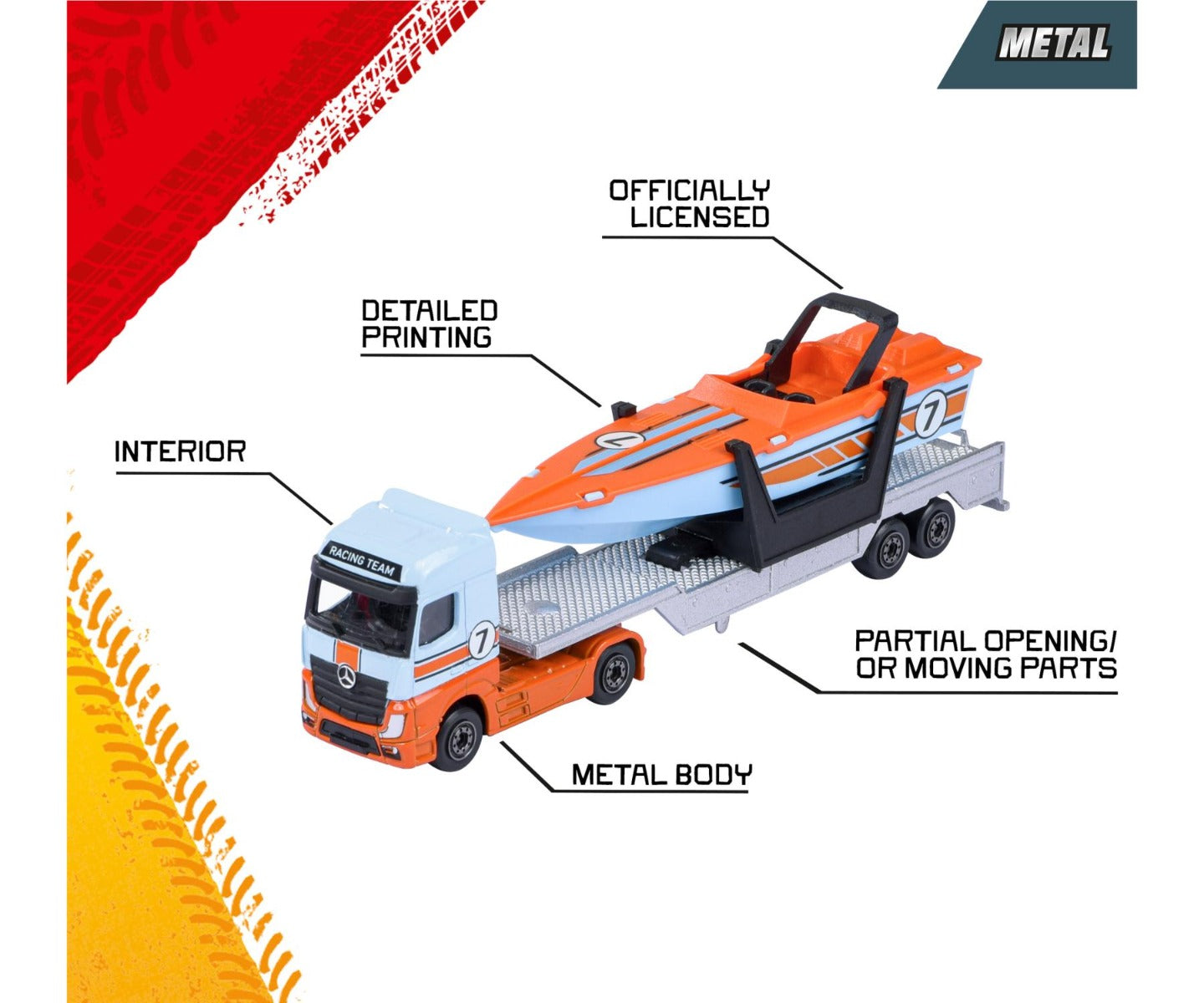 Transporter truck guide