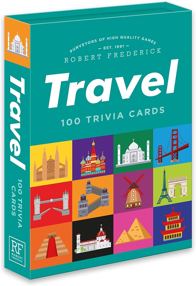 Travel Trivia 100 Piece Quiz