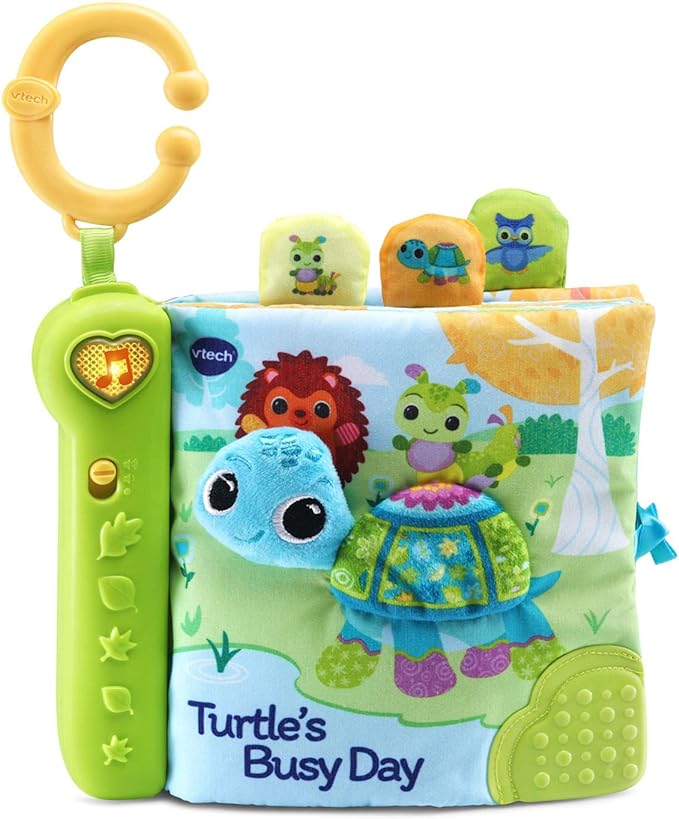 Turtles Busy Day Soft Book Front View